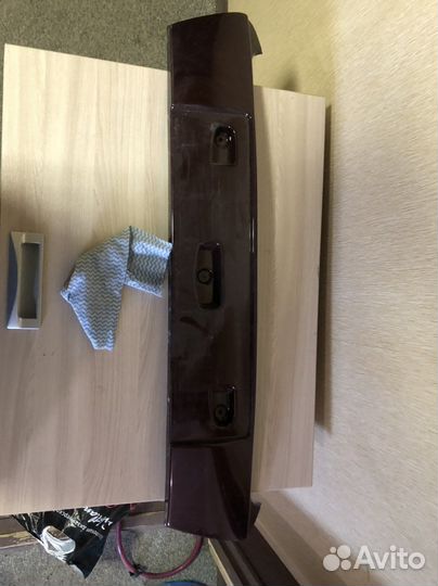 Накладка переднего бампера калина 2