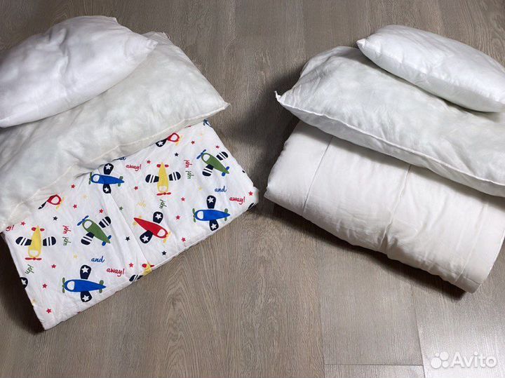 Подушки,одеяла IKEA 2 комплекта