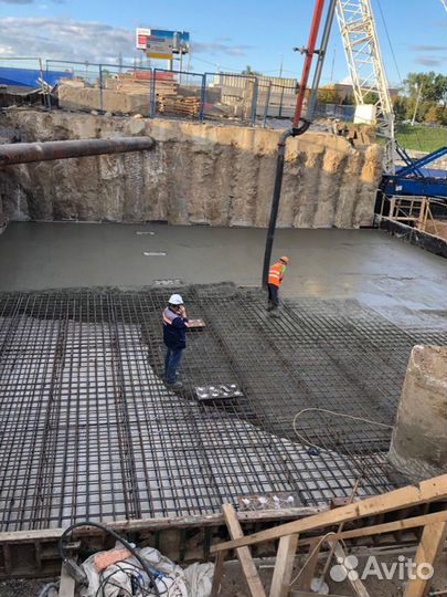 Аренда опалубки/Бетонные работы/Фундаменты/Подпорн