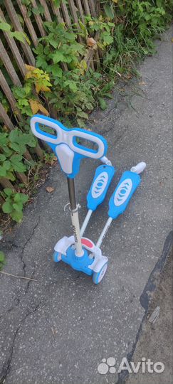 Самокат детский трехколесный бу