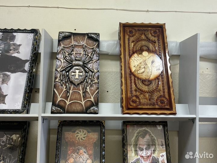 Нарды резные ручной работы