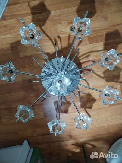 Люстра потолочная бу