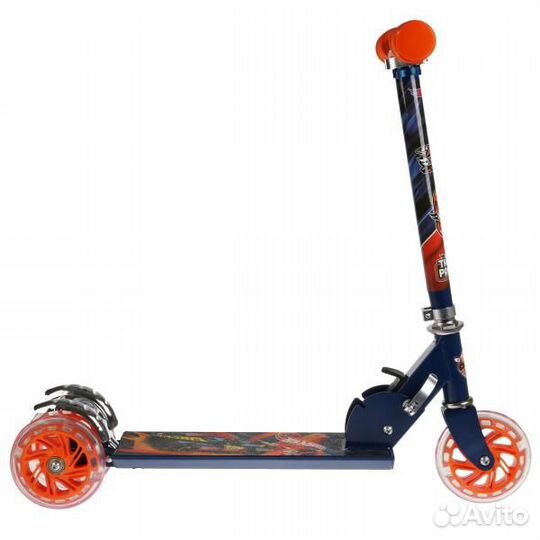 Hot Wheels. Самокат 3кол