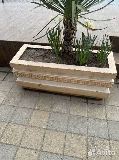 Цветники бетонные