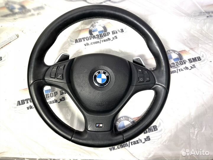 М руль бмв х5 е70 с лепестками