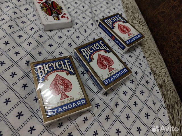 Карты покерные, игральные bycycle standard