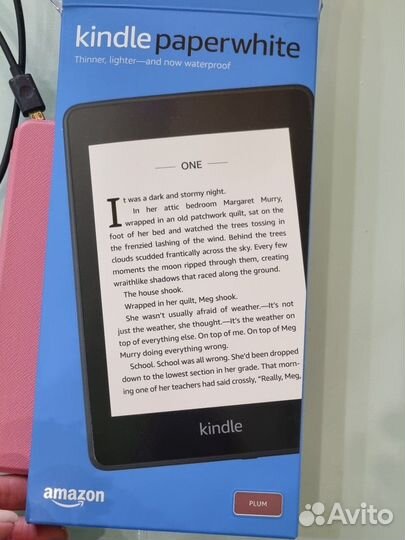 Электронная книга amazon kindle paperwhite 4