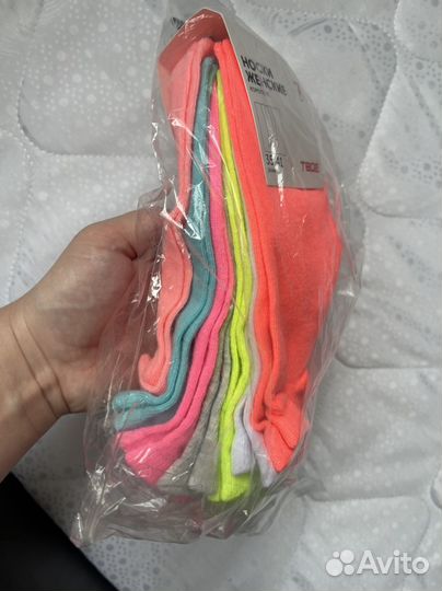 Носки пачка 7 пар новые