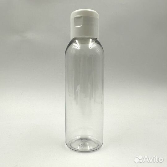 Флакон пэт 100 мл с крышкой флип-топ