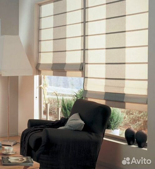 Рулонные жалюзи римские шторы