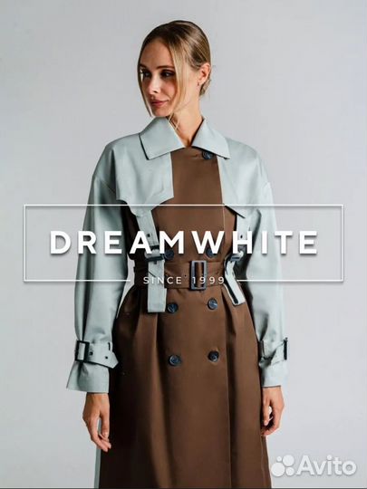 Тренч плащ женский dreamwhite 46 размер