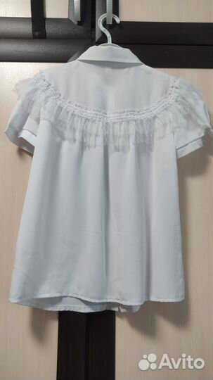 Блузка для девочки 128-134-140 +/ (34 размер)