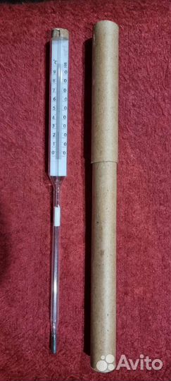 Термометр ртутный лабораторный из СССР