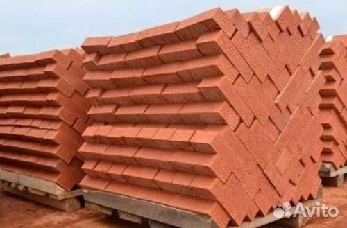 Кирпич Чайковский цокольный полнотелый м-125