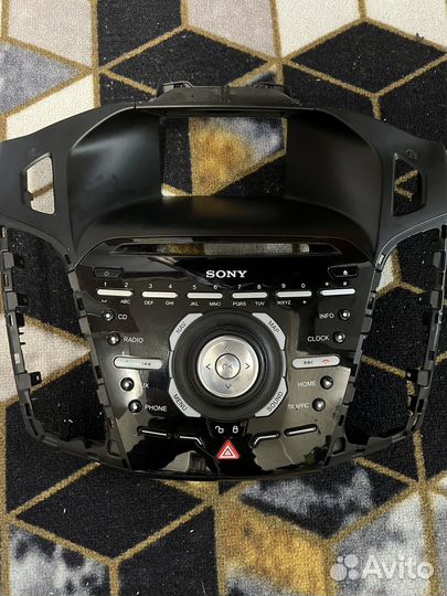 Панель магнитолы Форд Фокус 3