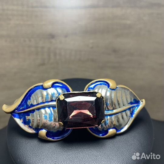 Чешская Брошь Бижутерия Чехословакия СССР Ретро