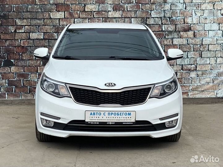 Kia Rio 1.6 AT, 2016, 90 500 км
