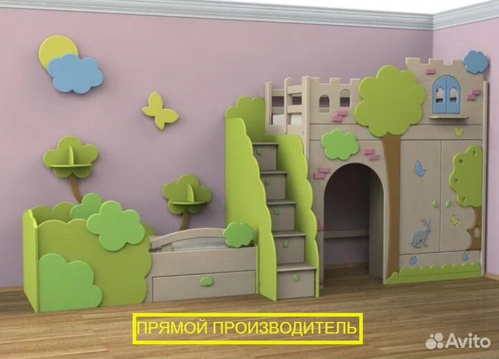 Шкаф детский индивидуальный подход