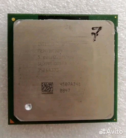 Процессоры Intel и AMD