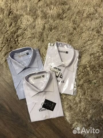 Рубашки новые, рост 116