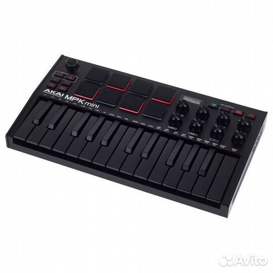 Midi клавиатура akai Pro MPK Mini MK3 Black