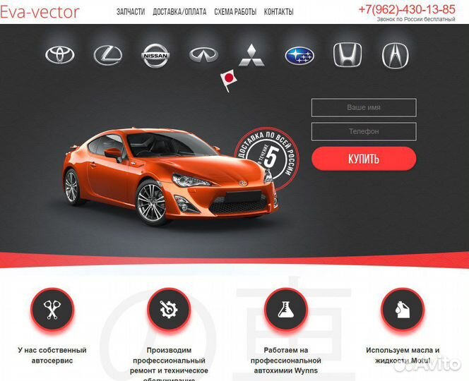 Создание сайтов Продвижение настройка рекламы