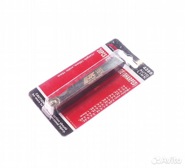 JTC JTC-4288 Набор щупов 0.05-1.0мм прямых остроко