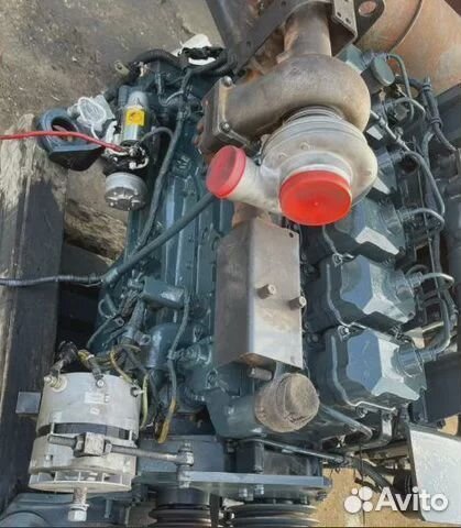 Двигатель saa6d125e komatsu 400-7