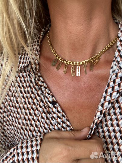 Moschino колье цепочка оригинал