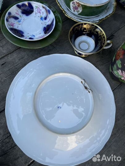 Старинная тарелка Meissen