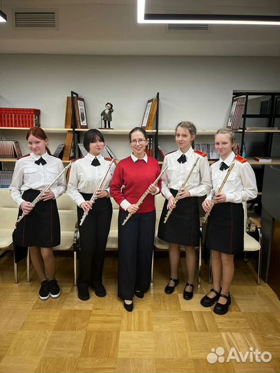 Занятия по флейте, сольфеджио и муз.развитию