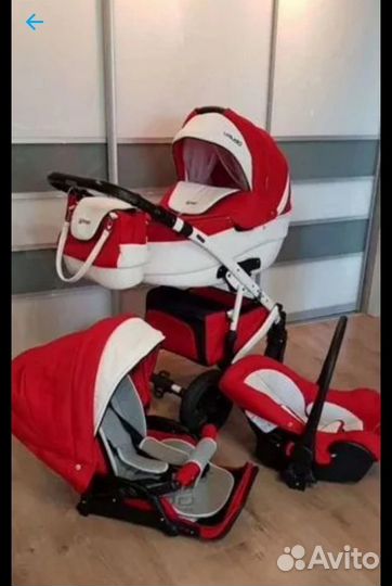 Коляска 3 в 1 бу