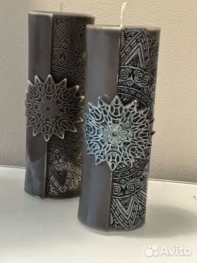 Свечи из пчелиного воска Берегиня, Мандала