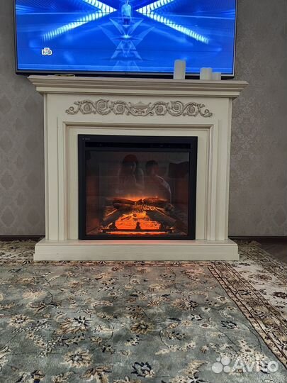 Камин электрический с порталом