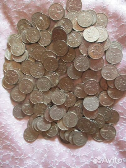 Монетки России 5 и 1 копейки
