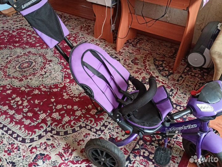 Детский велосипед с ручкой бу