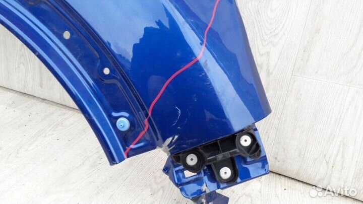 Крыло переднее правое №735 Renault Kaptur 2019