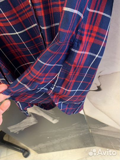 Tommy hilfiger рубашка S наличие сторого оригинал