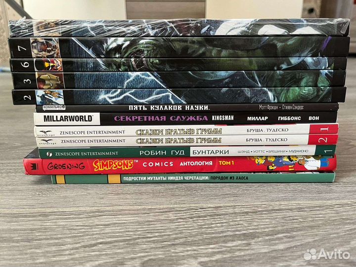 Комиксы марвел,очень много