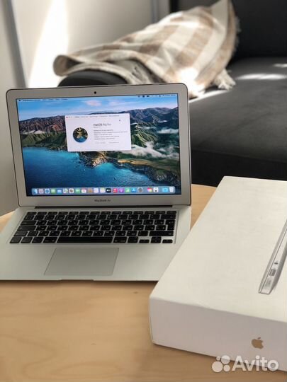 Apple MacBook Air 13 ssd/4gb/i5 хороший