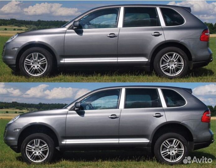 В разборе Порше Кайен 957 (2007 - 2010)