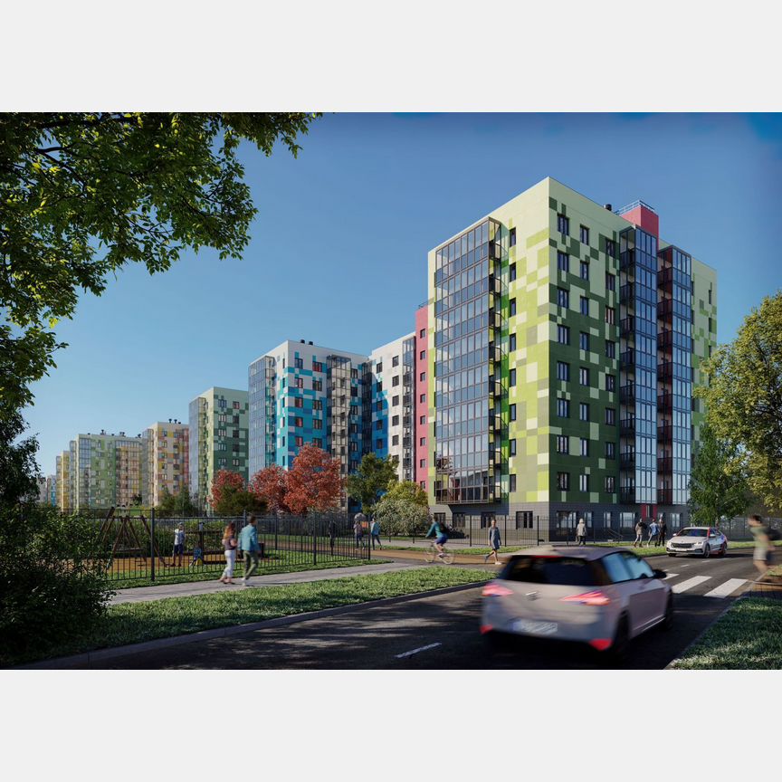 1-к. квартира, 40,5 м², 6/9 эт.