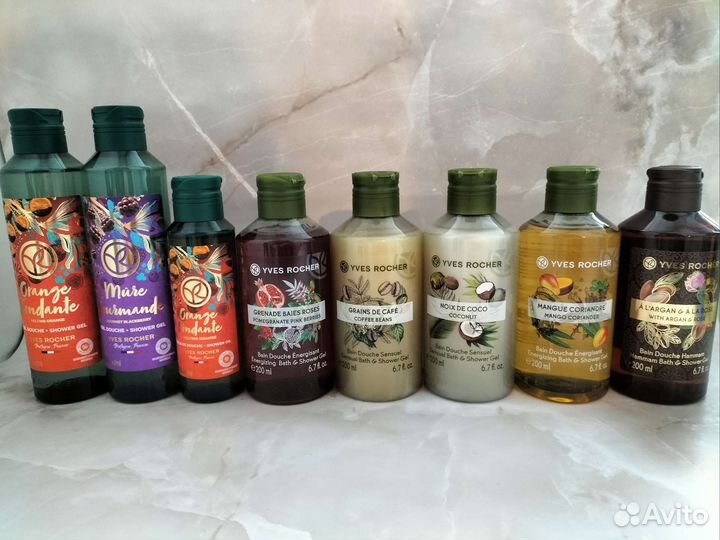 Гель для душа, Молочко для Тела от Ив Роше