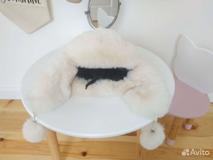 Шапка ушанка женская