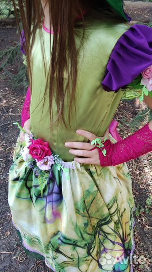 Костюм феи, лесной феи, цветочной феи