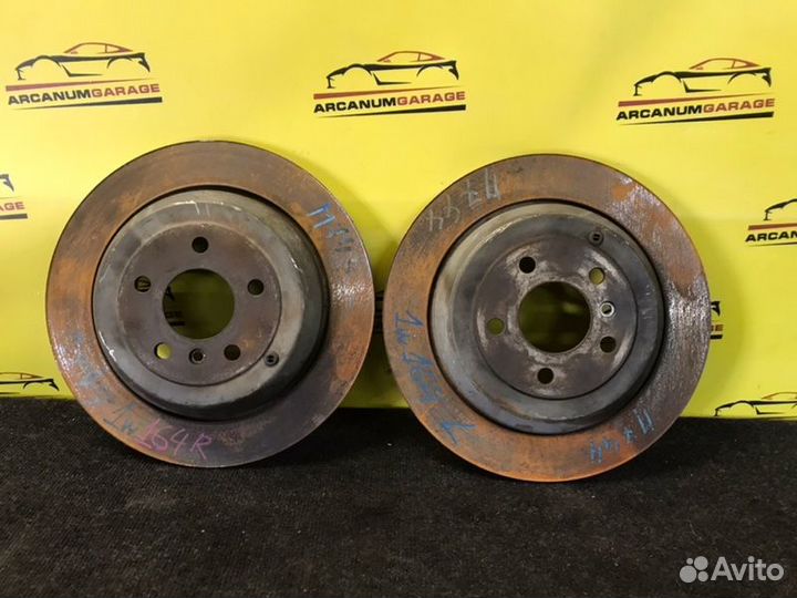 Тормозной диск задний Mercedes Ml W164 OM642.940