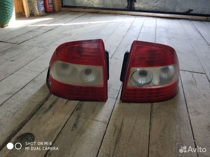 Задние фонари priora диодные