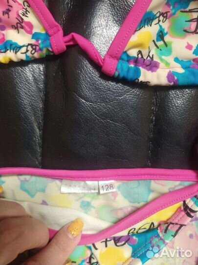 Купальник детский на девочку 128 см