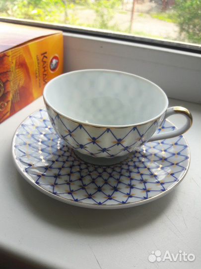 Чашка с блюдцем