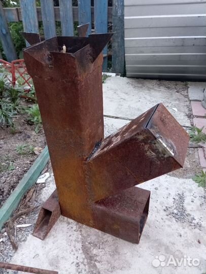 Печь ракета